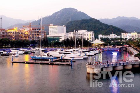 深圳大梅沙湾游艇会