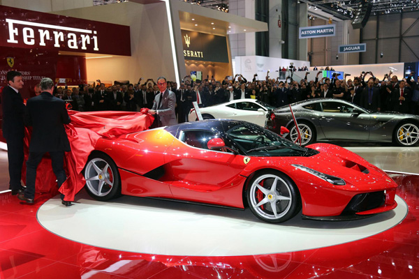 全新法拉利特别限量系列LaFerrari 日内瓦全球首发