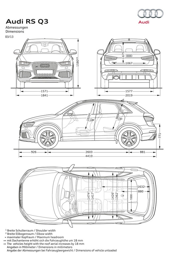 Audi（奥迪）公布RS Q3 原厂图片和数据