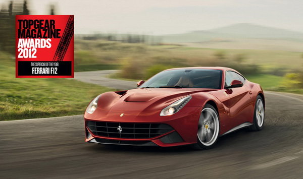 法拉利F12berlinetta 荣膺「2012年度超跑」