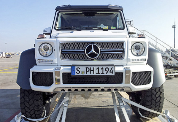 奔驰6轮「G63 AMG V8 Biturbo」图片曝光