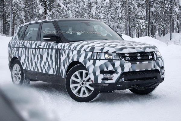 路虎2014款 Range Rover Sport 最新谍照