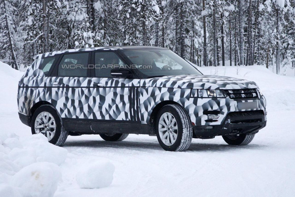 路虎2014款 Range Rover Sport 最新谍照