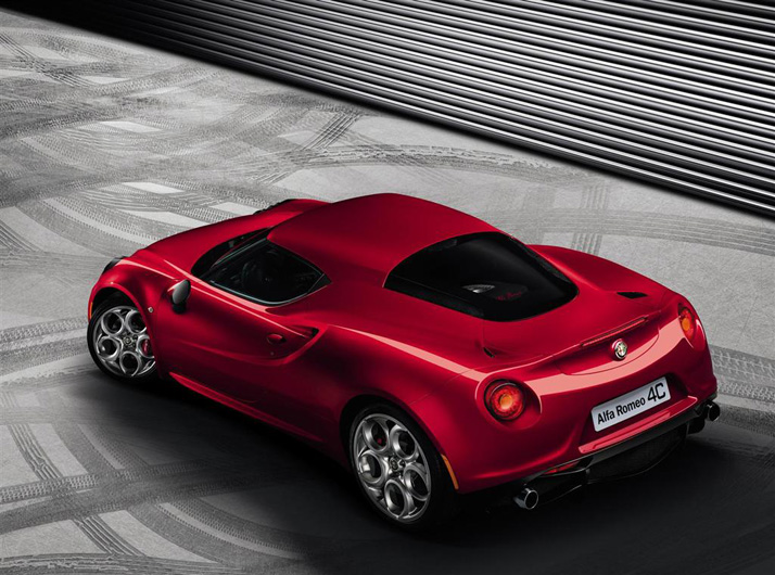 Alfa Romeo 全新4C量产版官方图片发布