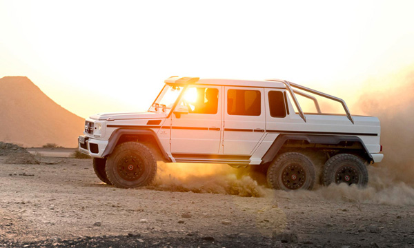 奔驰即将推出「G63 AMG 6x6」民用版