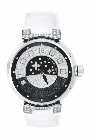 Louis Vuitton(路易威登)Tambour Spin TimeJoaillerie 时光飞旋珠宝腕表-最值得拥有的五款绝色钻石腕表TOP4